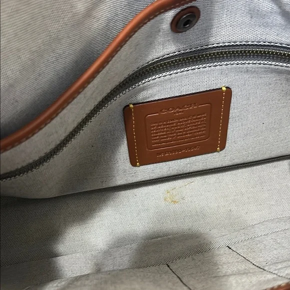 Coach Gray Rogue Brief with Professional Aesthetic - Picture 8 of 16